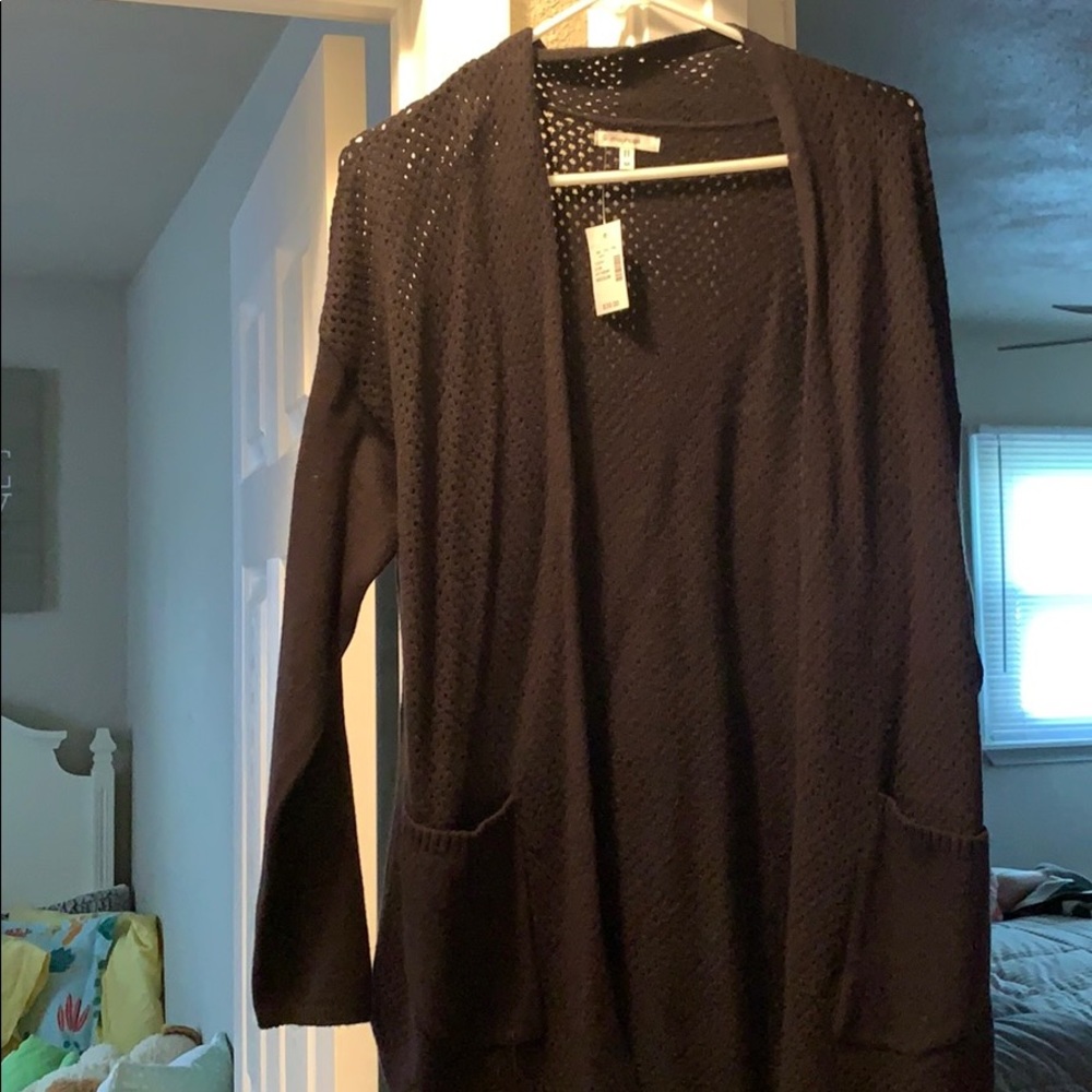Maurices black cardigan